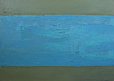 Картина под названием "stream" - Артём Овчинников, Подлинное произведение искусства, Масло