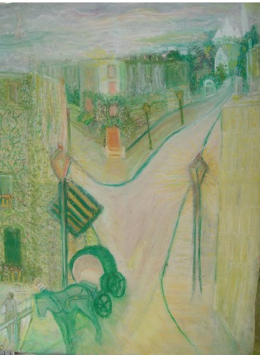 Painting titled "LE MOULIN DE LA GAL…" by Obba, Original Artwork, Oil