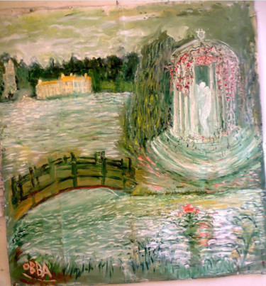 Peinture intitulée "Château de Versaill…" par Obba, Œuvre d'art originale