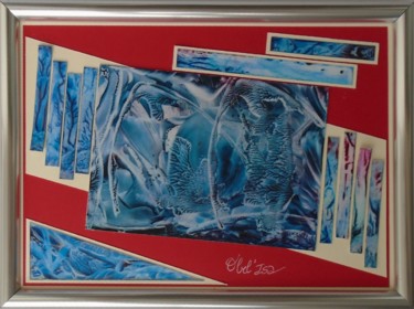 Картина под названием "Fluide glaciale" - Obel'Isa, Подлинное произведение искусства, Воск