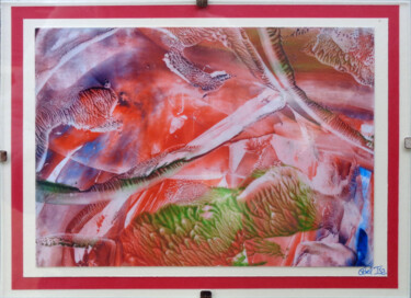 Peinture intitulée "Vole au firmment du…" par Obel'Isa, Œuvre d'art originale, Cire Monté sur Panneau de bois