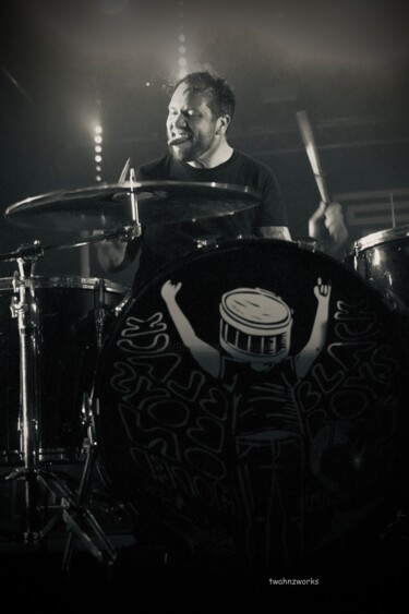 Fotografía titulada "Drummer" por Anthony Hochet, Obra de arte original, Fotografía digital