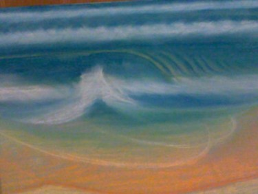 Рисунок под названием "Волна" - Nlo, Подлинное произведение искусства
