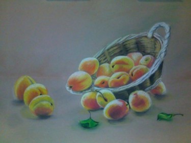 Рисунок под названием "Персики" - Nlo, Подлинное произведение искусства