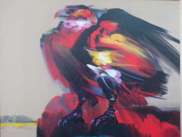 Pintura titulada "Condor" por Obregon, Obra de arte original, Oleo