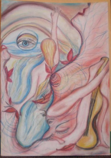 Painting titled "Pleasure" by Svetlana Kovaleva, Original Artwork