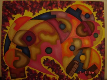 Pintura titulada "Thiwa-Mayu" por Fernando Lucio Ocampo-Sandy, Obra de arte original