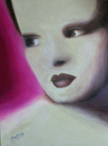 Peinture intitulée "Inaccessible" par Maryse Bessière, Œuvre d'art originale, Huile