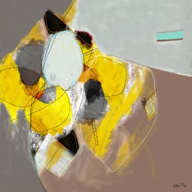 Arts numériques intitulée "Tendresse," par Octave Pixel, Œuvre d'art originale, Peinture numérique