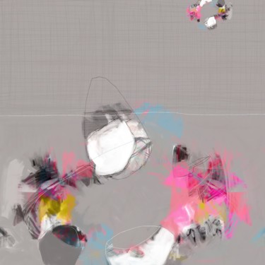 Arte digitale intitolato "Dévoiler" da Octave Pixel, Opera d'arte originale, Pittura digitale