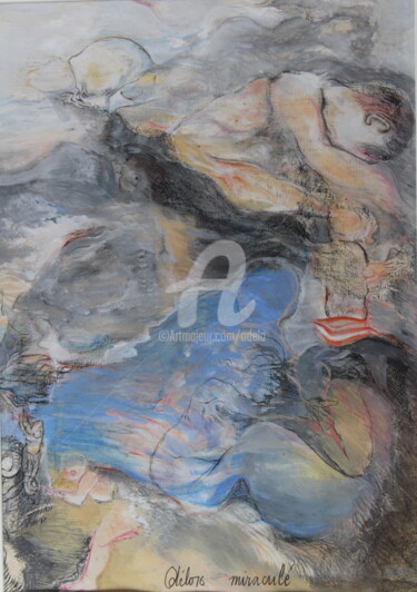 Pintura intitulada "Miraculé" por Odélo, Obras de arte originais, Acrílico Montado em Outro painel rígido