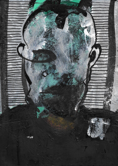 Pintura intitulada "Alexander McQueen" por Odetka Tuduri, Obras de arte originais, Acrílico
