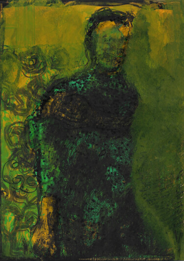 Peinture intitulée "Gianni Versae" par Odetka Tuduri, Œuvre d'art originale, Acrylique