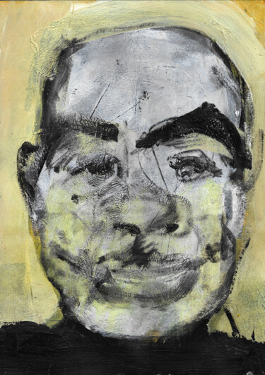Картина под названием "Al Capone sans chap…" - Odetka Tuduri, Подлинное произведение искусства, Акрил
