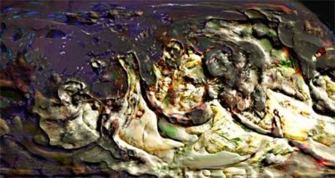Peinture intitulée "les nuits du bout d…" par Maurice Odic, Œuvre d'art originale, Huile