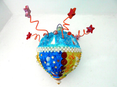 planètes joyeuses "Marie Antoinette" art mobile Design titled "planètes joyeuses "…" by Odile Maffone, Original Artwork, Mosaic