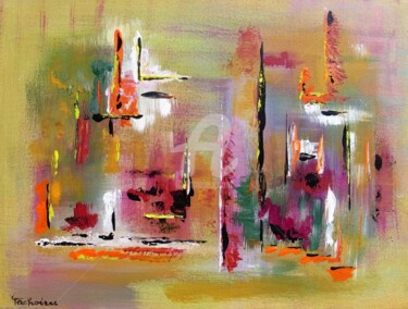 Peinture intitulée "Madras   "original"" par Odile Tachoires, Œuvre d'art originale, Acrylique