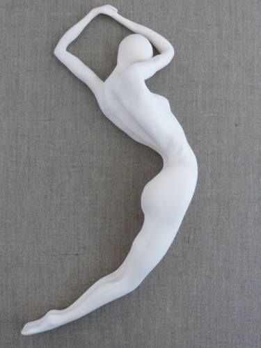Γλυπτική με τίτλο "Femme nue 2" από Odile Ulloa, Αυθεντικά έργα τέχνης