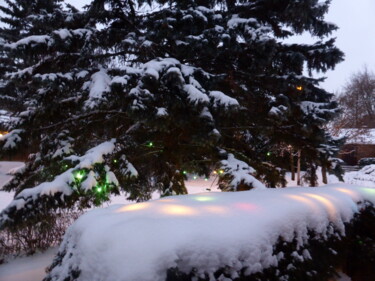 Фотография под названием "Déjà l'hiver et bie…" - Odilon Talbot, Подлинное произведение искусства, Цифровая фотография