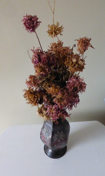 Arts numériques intitulée "Éléguant bouquet de…" par Odilon Talbot, Œuvre d'art originale, Image générée par l'IA