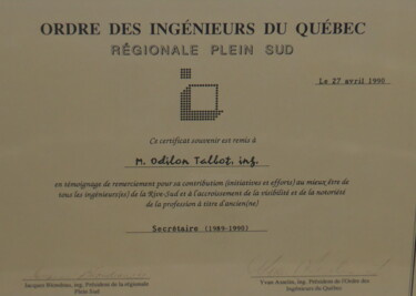 "Ordre des ingénieur…" başlıklı Dijital Sanat Odilon Talbot tarafından, Orijinal sanat, AI tarafından oluşturulan görüntü