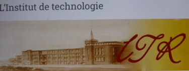 Цифровое искусство под названием "Institut de Technol…" - Odilon Talbot, Подлинное произведение искусства, Изображение, сген…