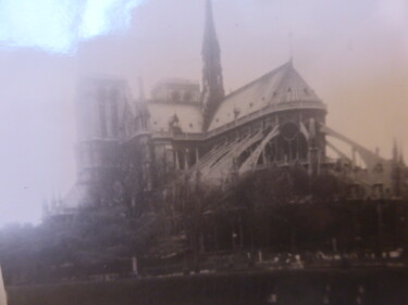 Fotografía titulada "Paris et ses églises" por Odilon Talbot, Obra de arte original, Fotografía digital