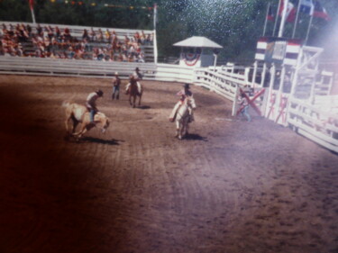 Фотография под названием "Rodeo américain" - Odilon Talbot, Подлинное произведение искусства, Цифровая фотография