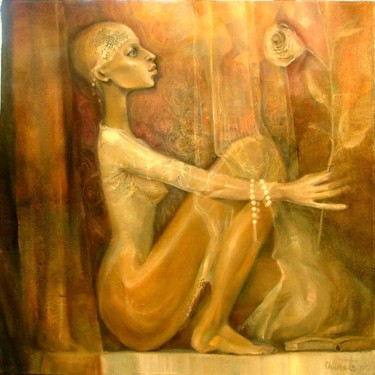 Картина под названием "Созерцание" - Олег Одинец, Подлинное произведение искусства