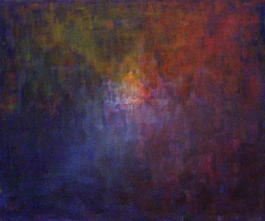 Painting titled "Light is Breaking t…" by Mikala Lykke, Original Artwork, Oil