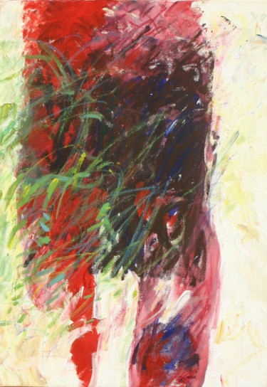 Картина под названием "Retour" - Bernard Filippi, Подлинное произведение искусства, Акрил Установлен на Деревянная рама для…