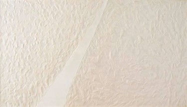 Pittura intitolato "Bianco Ghiaccio" da O F M A N, Opera d'arte originale