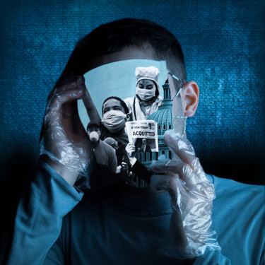Mental Digitale Künste mit dem Titel "Mental" von Oğuz Kaan Boğa, Original-Kunstwerk, Foto-Montage