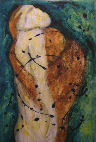 Painting titled "Sorrow" by Miro Gabriel, Original Artwork