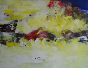 Pittura intitolato "16/01/2020 (3)" da Jean Oillet, Opera d'arte originale, Acrilico
