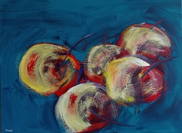 14/04/2021 (4) Peinture intitulée "14/04/2021 (4)" par Jean Oillet, Œuvre d'art originale, Acrylique