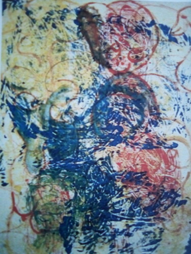 Peinture intitulée "Apparence Humaine -…" par Pulsart, Œuvre d'art originale