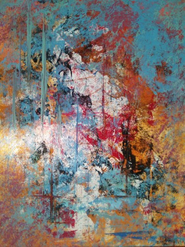 Картина под названием "Мураками" - Татьяна Москаленко, Подлинное произведение искусства, Акрил