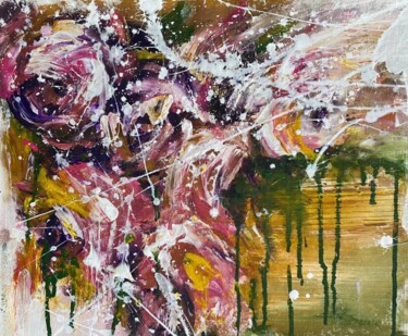 Ζωγραφική με τίτλο "Картина акрилом,  "…" από Oksana Almiz, Αυθεντικά έργα τέχνης, Ακρυλικό Τοποθετήθηκε στο Ξύλινο φορείο σ…