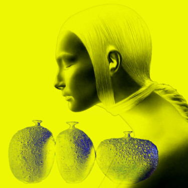 Digitale Kunst getiteld "Kobita5" door Oksana Chumakova, Origineel Kunstwerk, Digitale collage