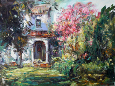 Painting titled "San Isidro" by Oksana Soroka, Original Artwork, Oil