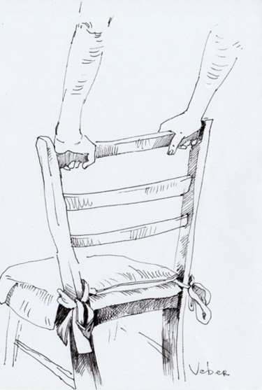 Drawing titled "life drawing" by Oksana Veber, Original Artwork, Other