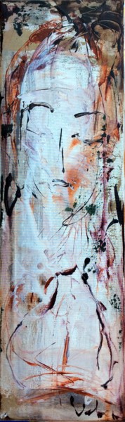 Pittura intitolato "Sea whisper" da Oksana Veber, Opera d'arte originale, Acrilico Montato su Telaio per barella in legno