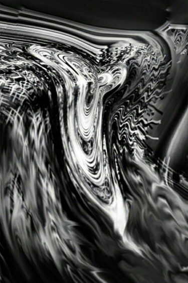 Картина под названием "Время" - Ольга Ильина, Подлинное произведение искусства, 2D Цифровая Работа