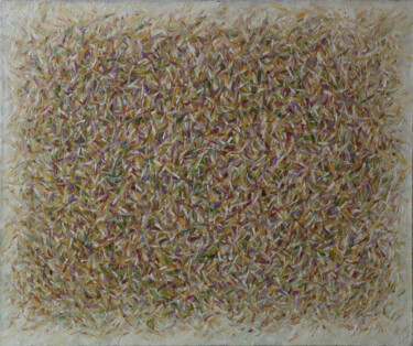 Pintura titulada "Цветущий лужок." por Olga Ivanenko, Obra de arte original, Oleo Montado en Bastidor de camilla de madera