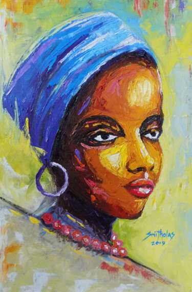 Painting titled "Hope" by Olaoluwa Smith, Original Artwork, Acrylic