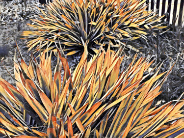 Signs of Spring, or Wabi Sabi in Reverse, late winter 2020 Arts numériques intitulée "Signs of Spring, or…" par Micheal Driscoll, Œuvre d'art originale, Travail numérique 2D