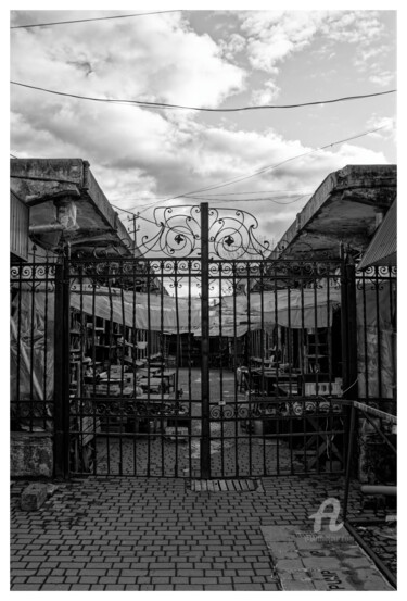 Fotografía titulada "portail fermé" por Oleg Andrienko, Obra de arte original, Fotografía digital