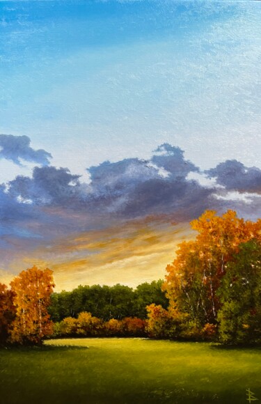Peinture intitulée "Morning light" par Oleg Baulin, Œuvre d'art originale, Huile
