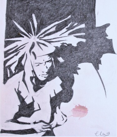 Zeichnungen mit dem Titel "Schamane_2 (Studien…" von Oleg Breininger, Original-Kunstwerk, Bleistift